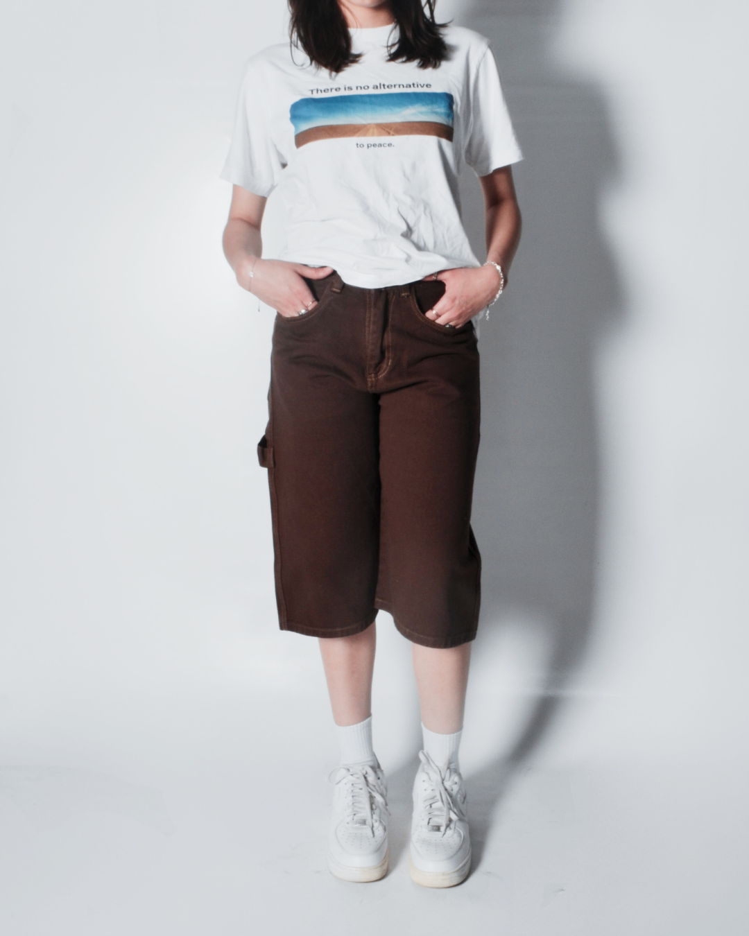 JORT BAGGY JEAN BROWN