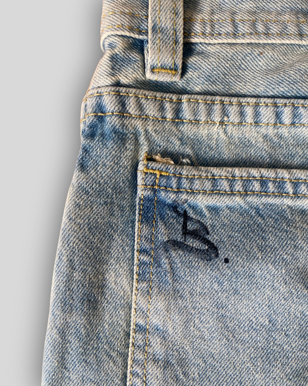 BAGGY JEAN BRUSHSTROKE